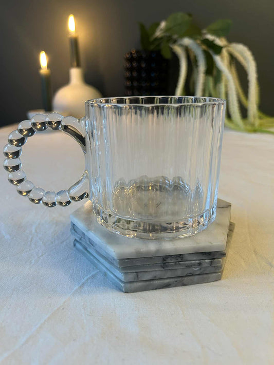Glasskopp med boble design